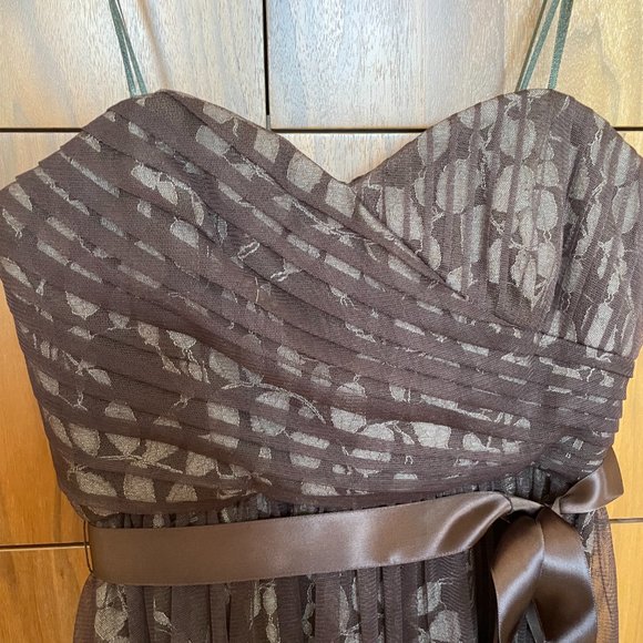 Strapless lace Max and Cleo mini dress. NWT. Size 2. - Picture 3 of 12